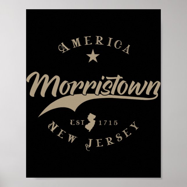 Morristown New Jersey  Poster (Framsidan)