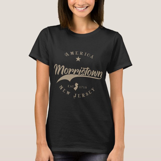 Morristown New Jersey  T Shirt (Framsida)