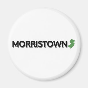 Morristown som är ny - jersey magnet