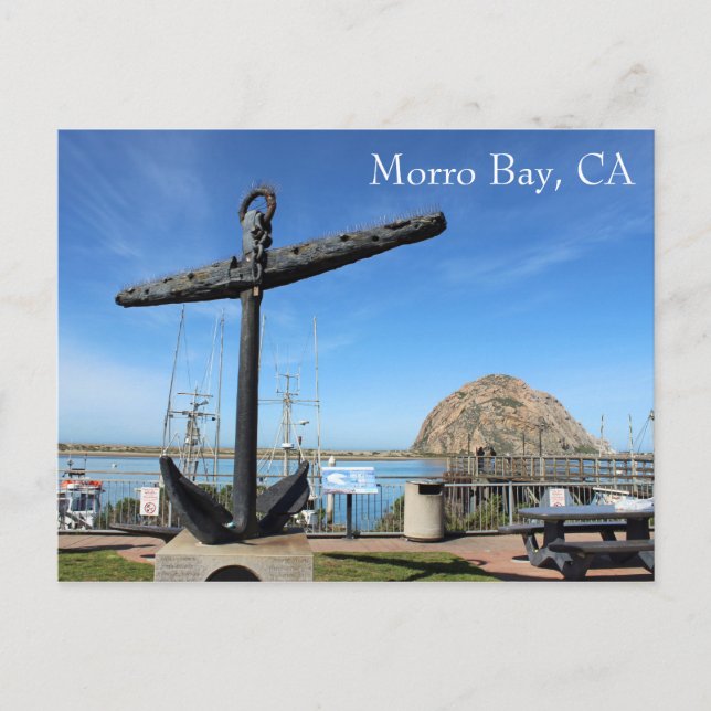 Morro Bay Anchor-vykort! Vykort (Framsida)