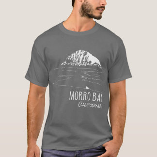 Morro Bay California Morro Rock Konst T Shirt