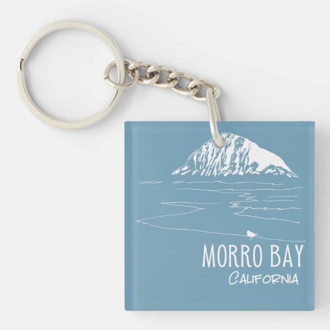Morro Bay California Morro Sten Art (Framsidan)