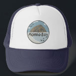 Morro Bay Central California Illustration Beach Keps<br><div class="desc">Kolla här fantastisk-illustrationen av Morro Sten på centrala Kalifornien kusten! Kolla in min butik för mer design också! Samla in hela parker, jag skapar nya hela tiden. Jag klistermärken i kärlek! Du då? Kolla min butik för mer vandring, camping, fåglarliv, fåglar och massor mer! Du kan också hitta den här...</div>