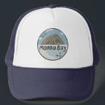 Morro Bay Central California Illustration Beach Keps<br><div class="desc">Kolla här fantastisk-illustrationen av Morro Sten på centrala Kalifornien kusten! Kolla in min butik för mer design också! Samla in hela parker, jag skapar nya hela tiden. Jag klistermärken i kärlek! Du då? Kolla min butik för mer vandring, camping, fåglarliv, fåglar och massor mer! Du kan också hitta den här...</div>