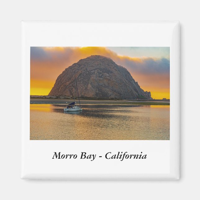 Morro Bay, Kalifornien Magnet (Framsidan)