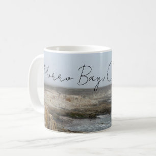 Morro Bay Kalifornien Oceanfotografering Kaffemugg