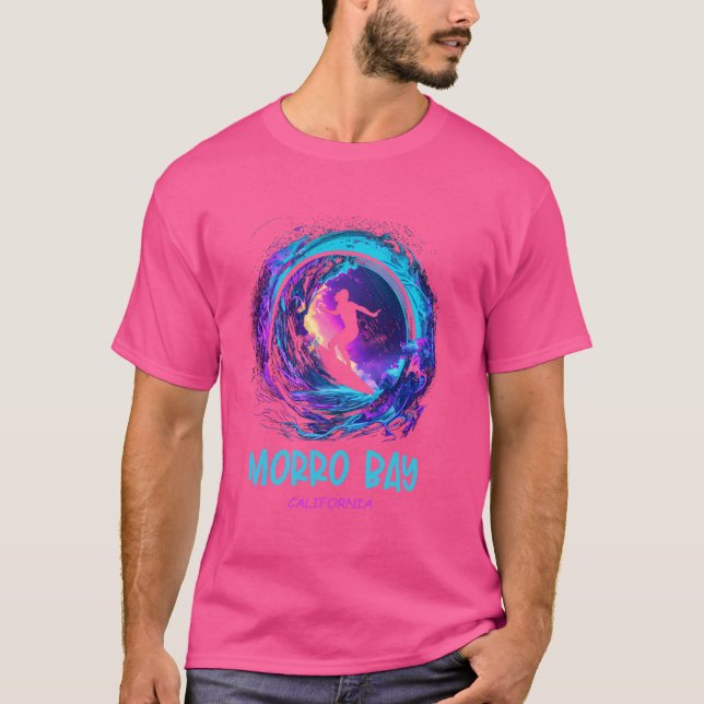 Morro Bay Kalifornien T Shirt (Framsida)