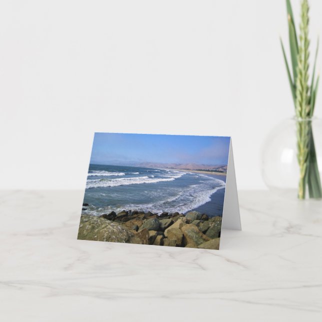 Morro Bay, Kalifornien Tack Kort (Framsida)