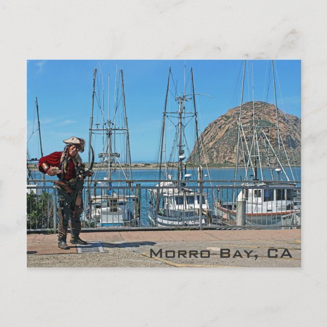 Morro Bay Pirat vykort! Vykort (Framsida)