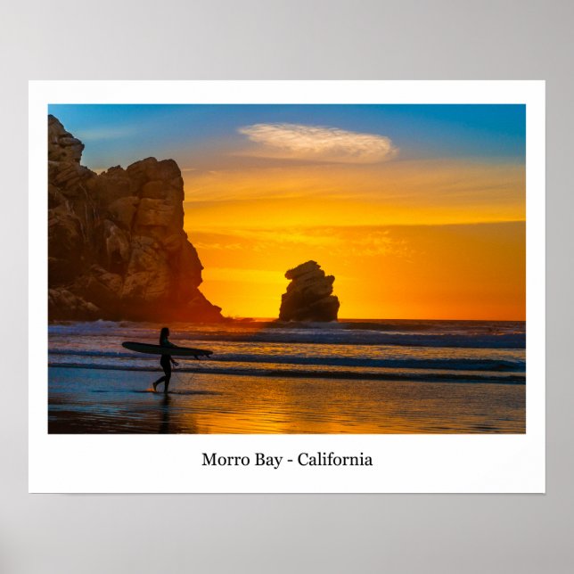Morro Bay Poster (Framsidan)