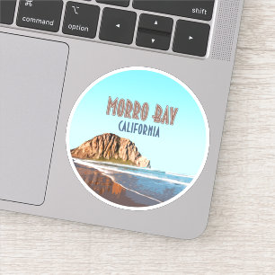 Morro Bay Rock Kalifornien Vintage Klistermärken