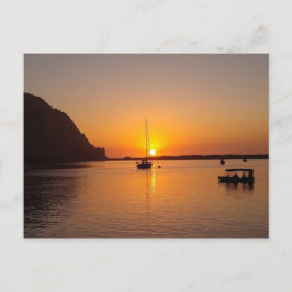 Morro Bay vid Sunset Vykort