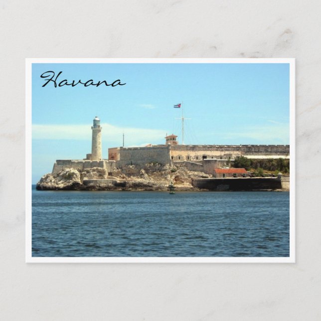 morro castle havana vykort (Framsida)