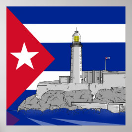 Morro Castle i Havana Poster