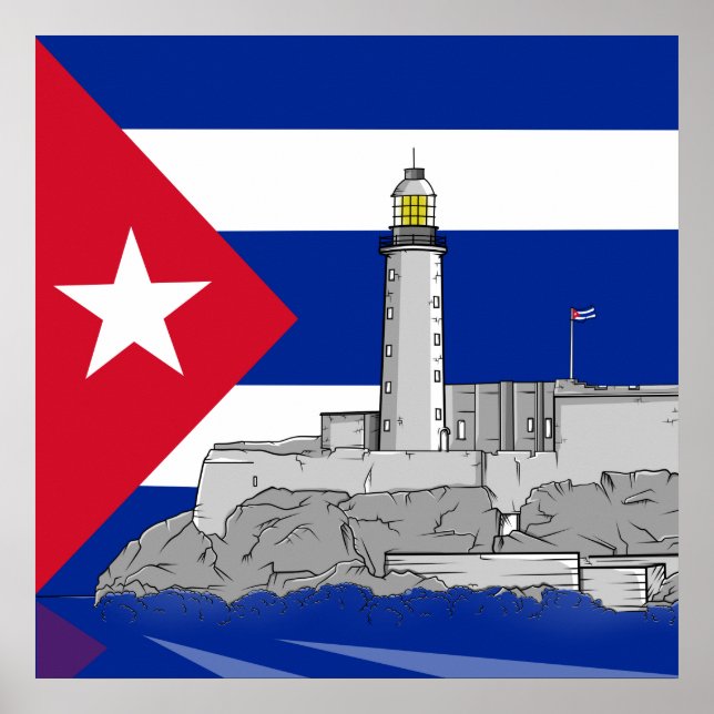 Morro Castle i Havana Poster (Framsidan)