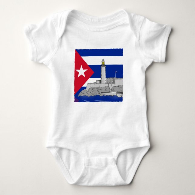 Morro Castle i Havana T Shirt (Framsida)