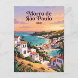 Morro de São Paulo Brasilien Vykort