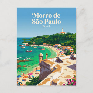 Morro de São Paulo Brasilien Vykort