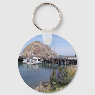 Morro fjärdfoto Keychain Nyckelring