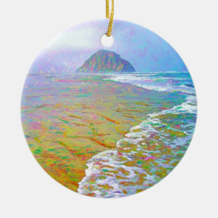 Morro fjärdmålning julgransprydnad keramik