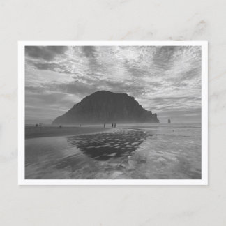 Morro Rock, Morro Bay i sepia Vykort