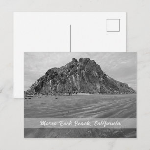 Morro Sten Beach, Morro Bay, Kalifornien Vykort