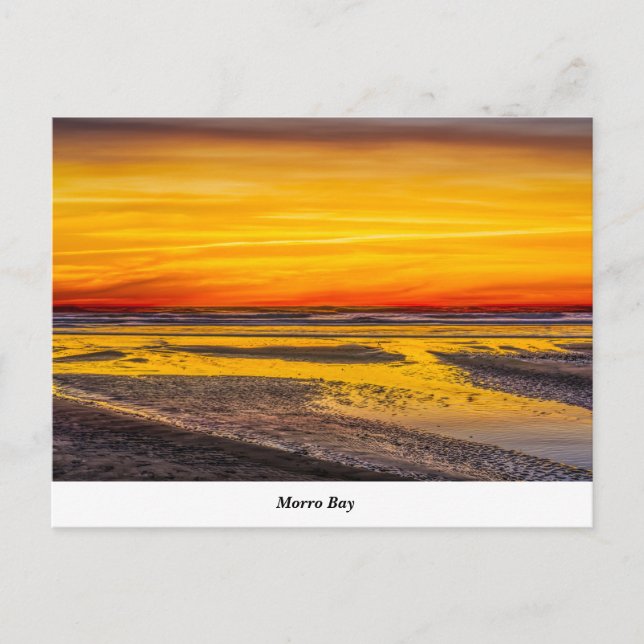 Morro Sten Beach-vykort Vykort (Framsida)