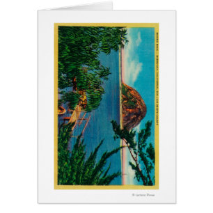 Morro sten i San Luis Obispo County Hälsningskort