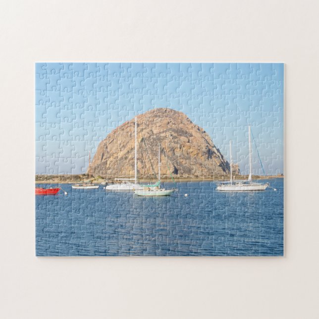 Morro Sten, Kalifornien 252-pc Pussel (Horisontell)