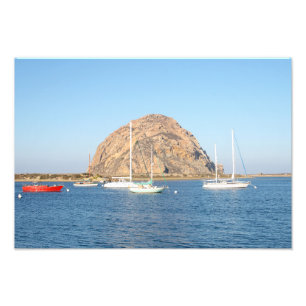 Morro Sten, Kalifornien Fototryck