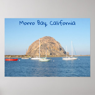Morro Sten, Kalifornien Poster