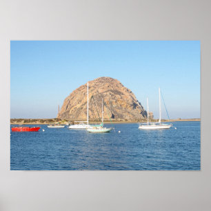 Morro Sten, Kalifornien Poster