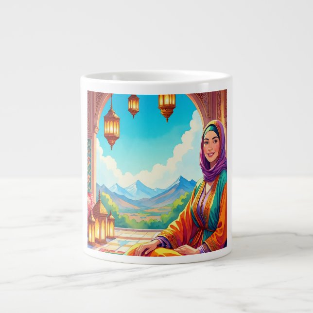 Morrocan ,Women,MarockoSpecialty Mugg Jumbo Mugg (Framsidan)