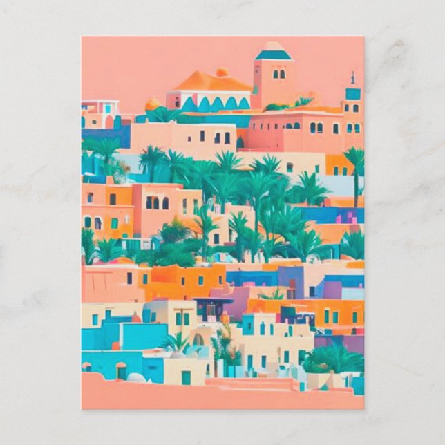 Morroco Vykort (Framsida)