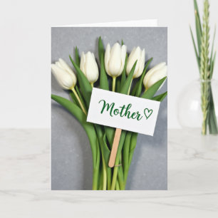 Mors blommiga kärlekskort kort