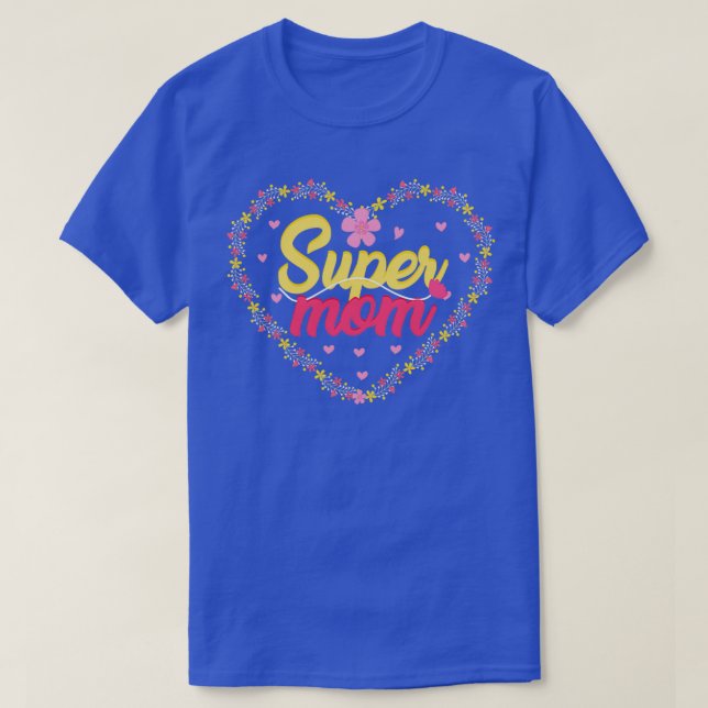 mors dag 2022 Toppen mamma T Shirt (Design framsida)