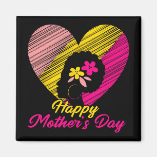 Mors dag 2024 för Mamma mormor Kärlek Magnet
