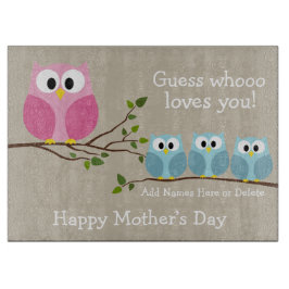 Mors dag - 3 Cute Uggla - Hela kärleken du