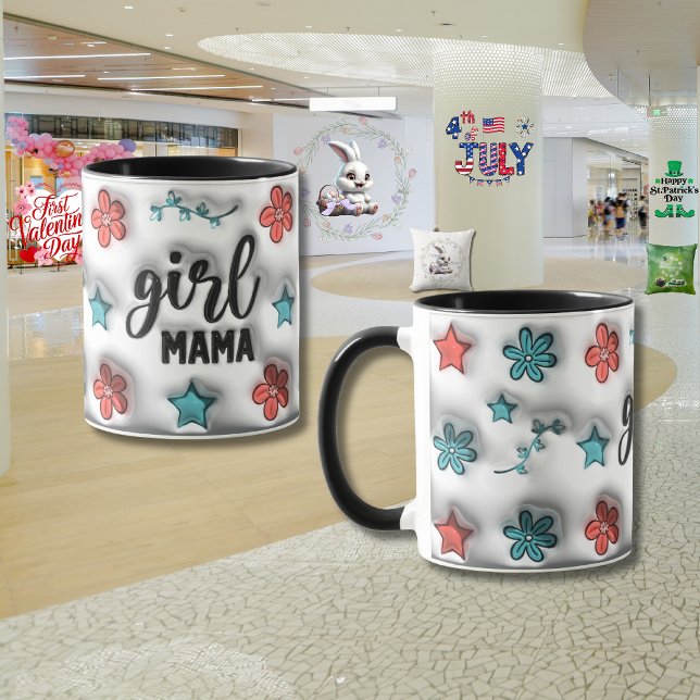 Mors dag "3D-effekt" Mugg (Skapare uppladdad)