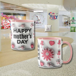 Mors dag "3D-effekt" Mugg