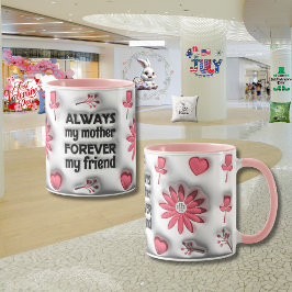 Mors dag "3D-effekt" Mugg