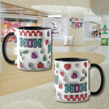 Mors dag ’3D-effekt Mugg’
