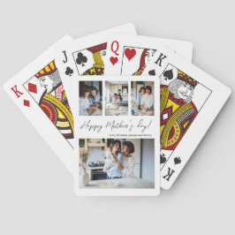 Mors dag 4 Fotokollage Casinokort