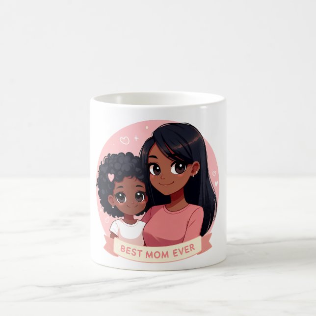 Mors dag - A mor och hennes dotter Kaffemugg (Center)