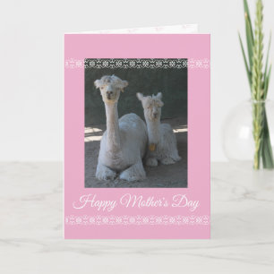Mors dag Alpaca Kort