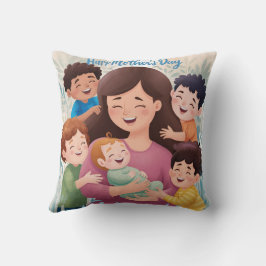 mors dag anpassa Dekorativ kudde