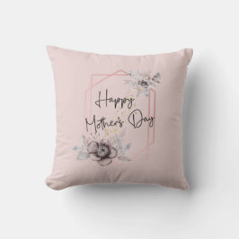 Mors dag Anpassa fotot för Rosa av Blommigt i bild Kudde
