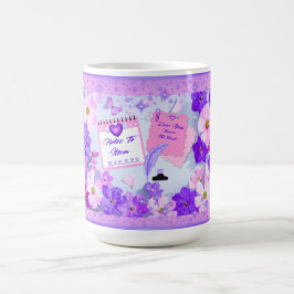 Mors dag Anteckningar till mamma Mugg