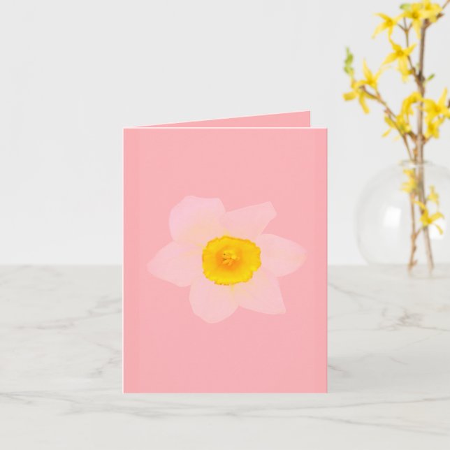 Mors dag Arabisk Blommigt-mappat gratulationskort Kort (Gul blomma)
