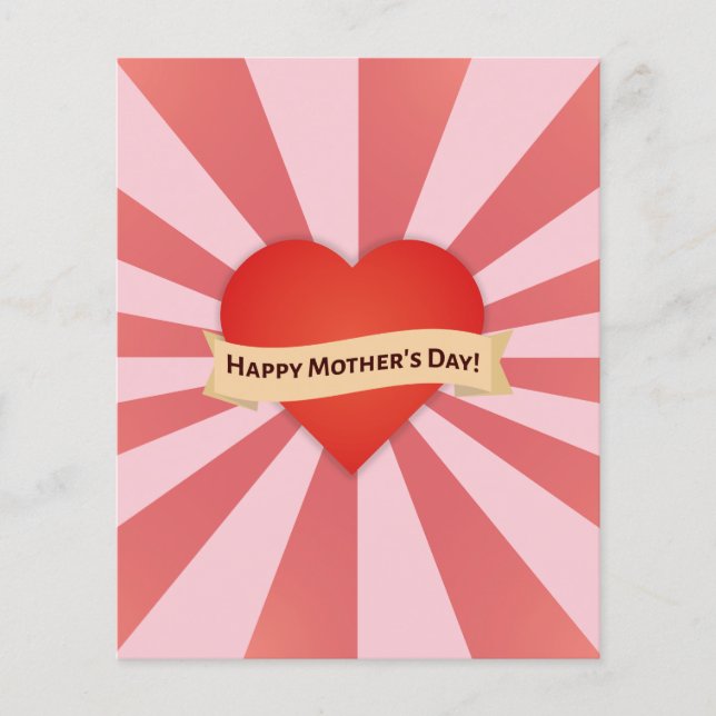 Mors dag Art I Flygblad (Framsidan)